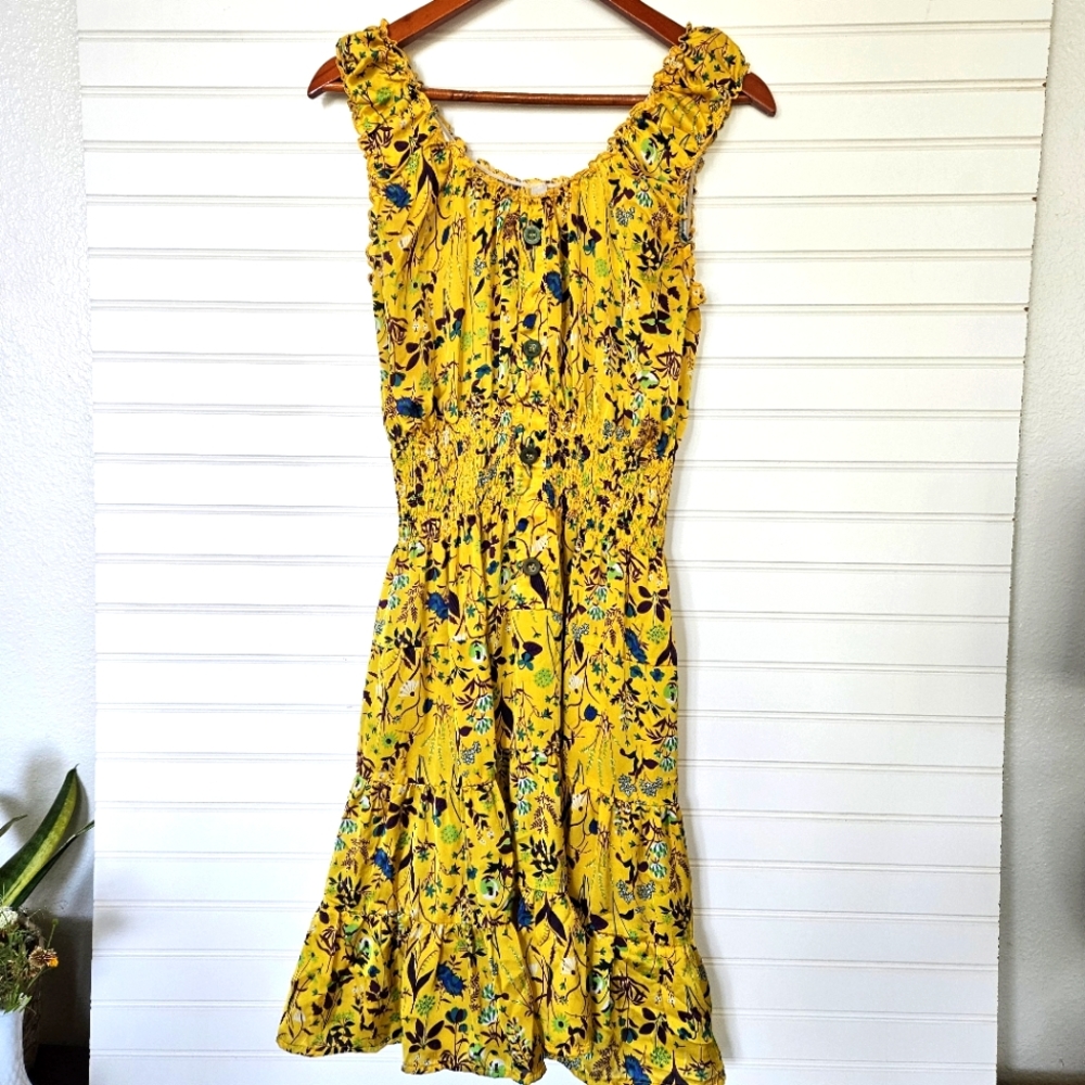 Lapis XL Yellow Summer Dress